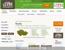 Tablet Screenshot of levnebydleni.cz
